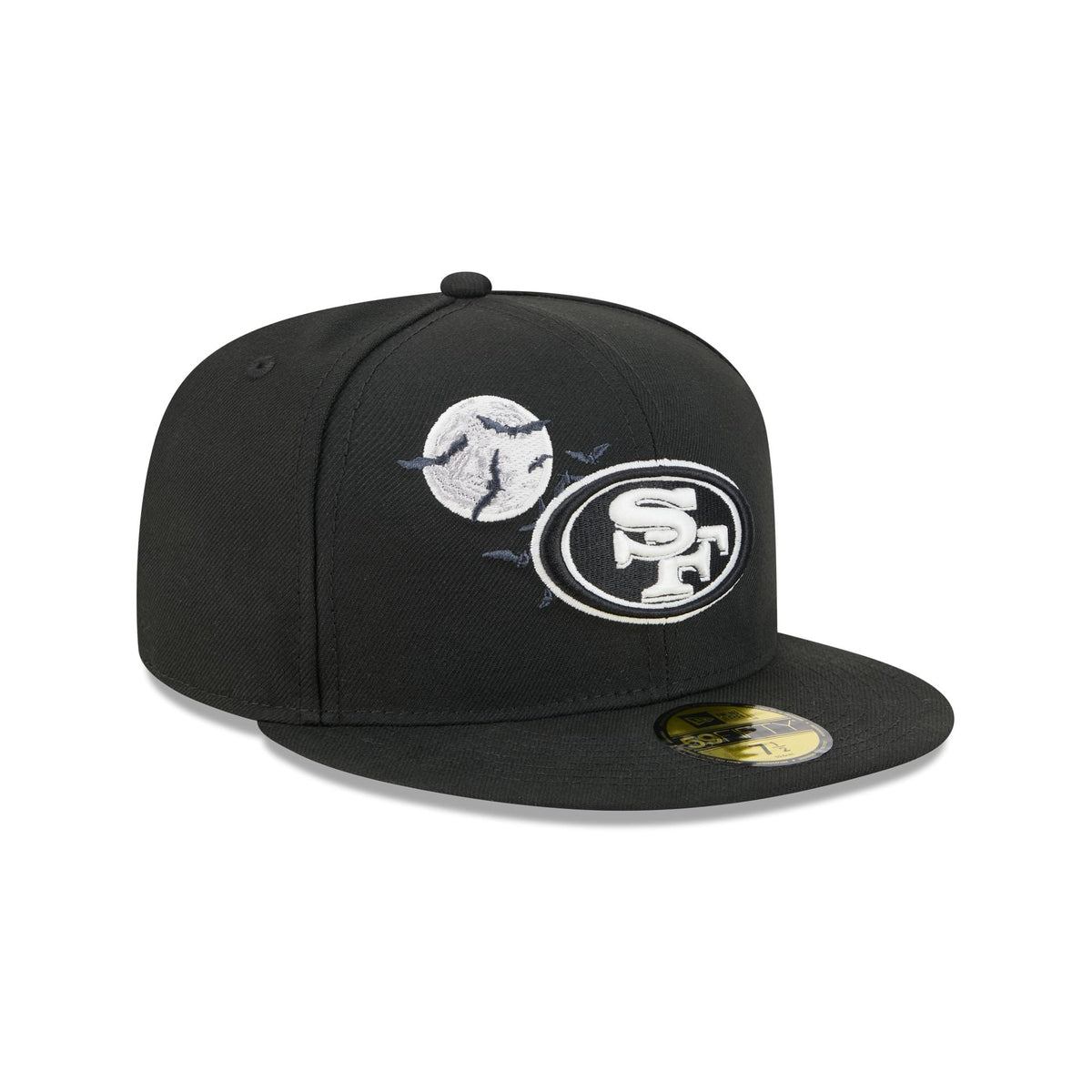 San Francisco 49ers Glow-in-the-Dark Bats 59FIFTY Fitted Hat