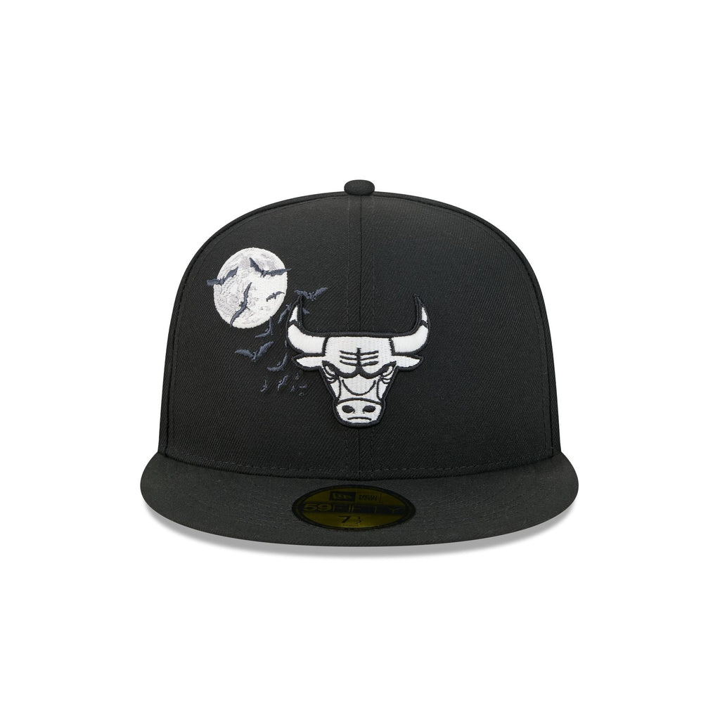 Chicago Bulls Glow-in-the-Dark Bats 59FIFTY Fitted Hat