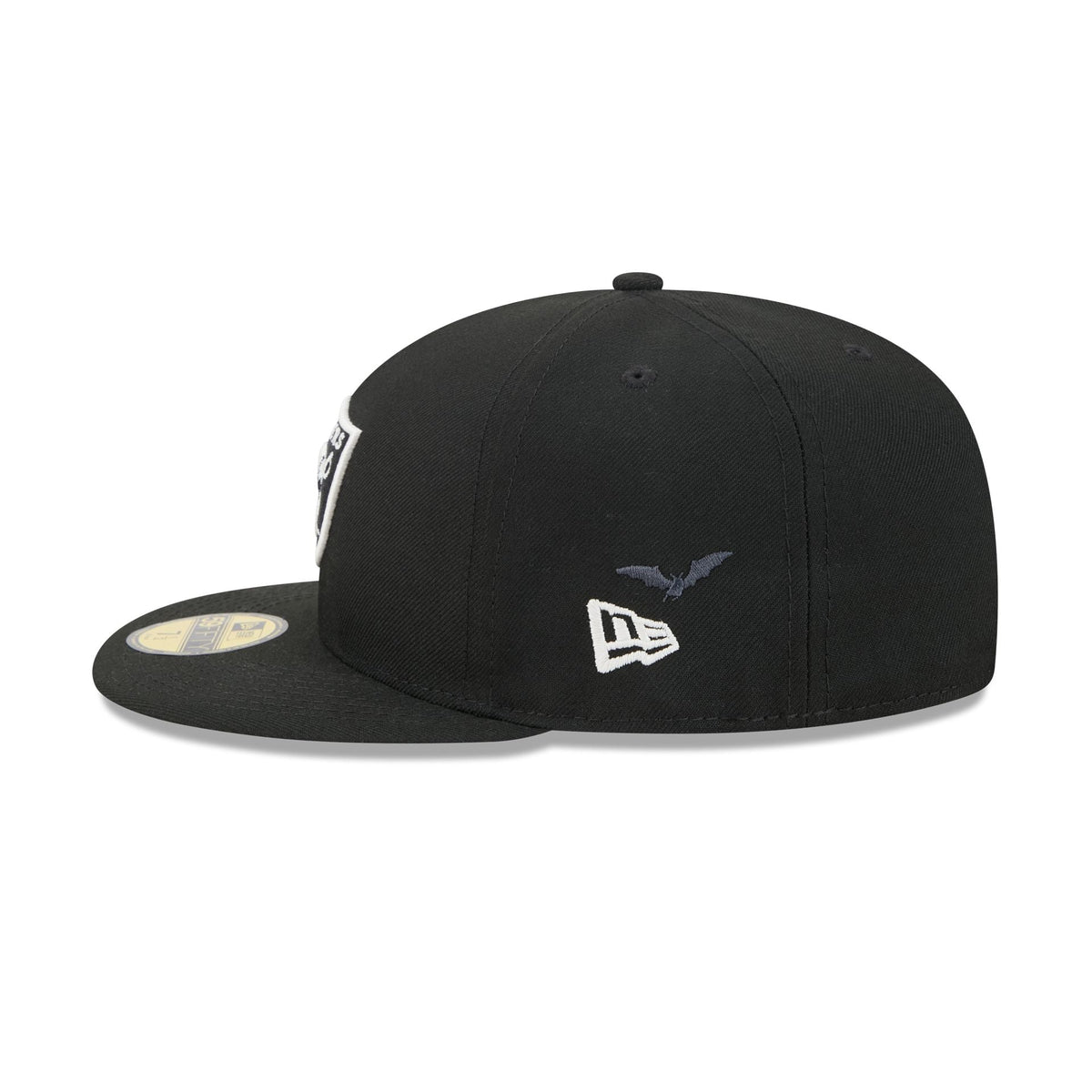 Las Vegas Raiders Glow-in-the-Dark Bats 59FIFTY Fitted Hat