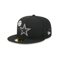 Dallas Cowboys Glow-in-the-Dark Bats 59FIFTY Fitted Hat