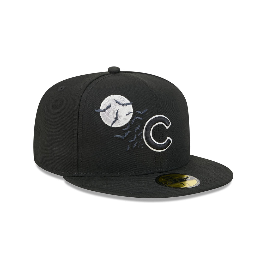 Chicago Cubs Glow-in-the-Dark Bats 59FIFTY Fitted Hat