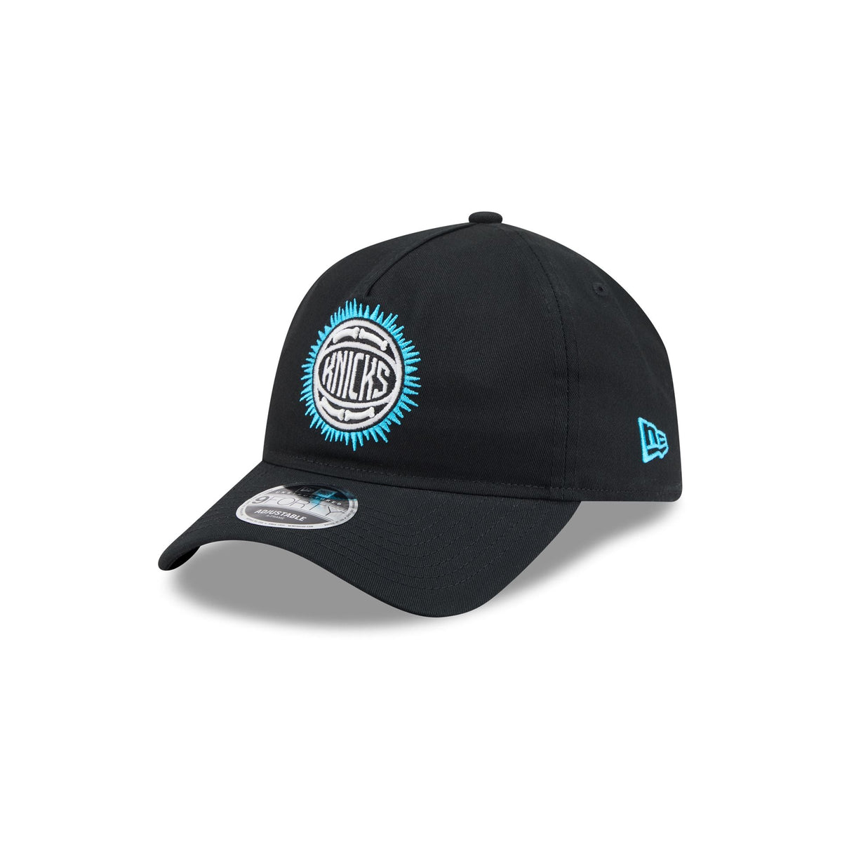 New York Knicks Electric Shock 9FORTY A-Frame Unstructured Snapback Hat
