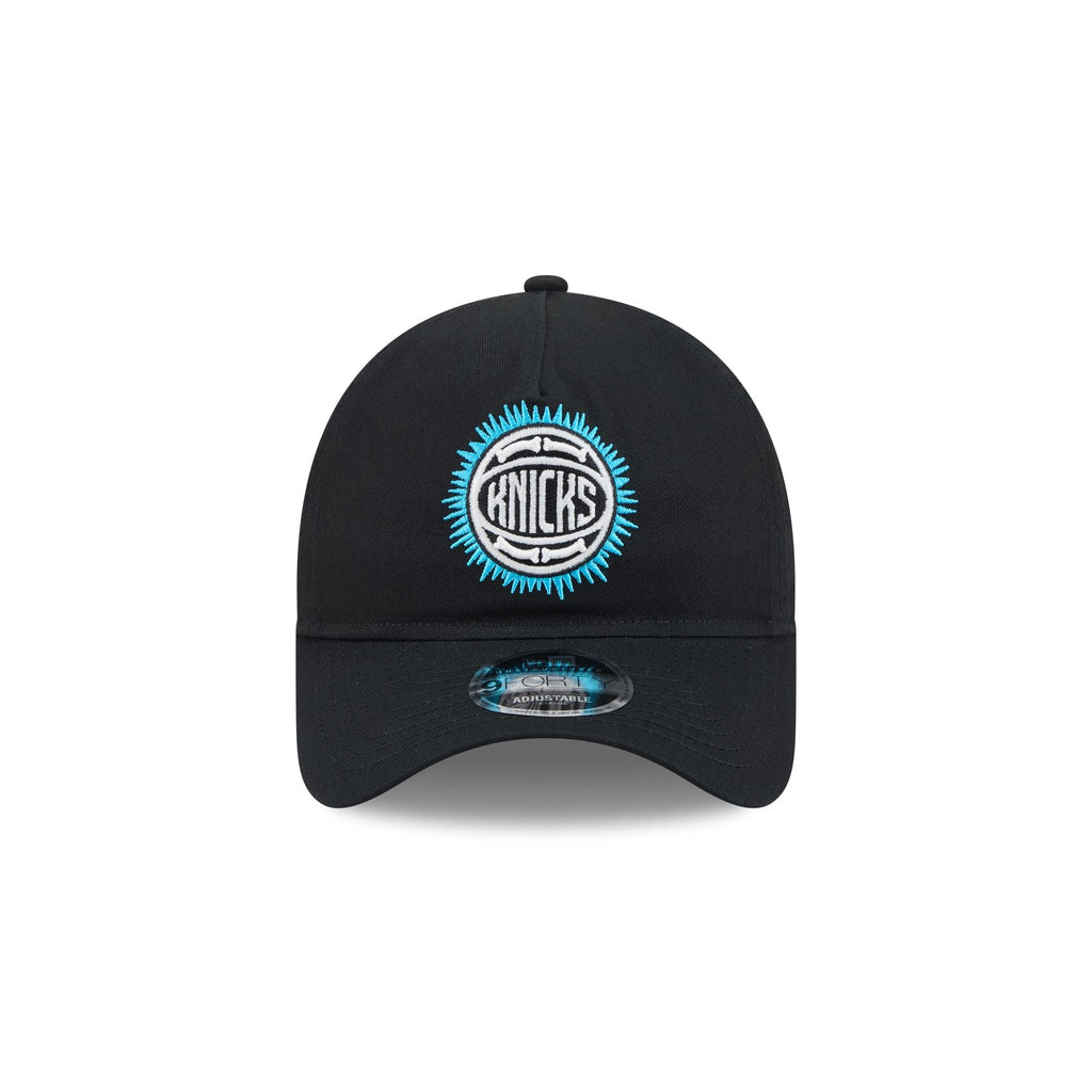 New York Knicks Electric Shock 9FORTY A-Frame Unstructured Snapback Hat