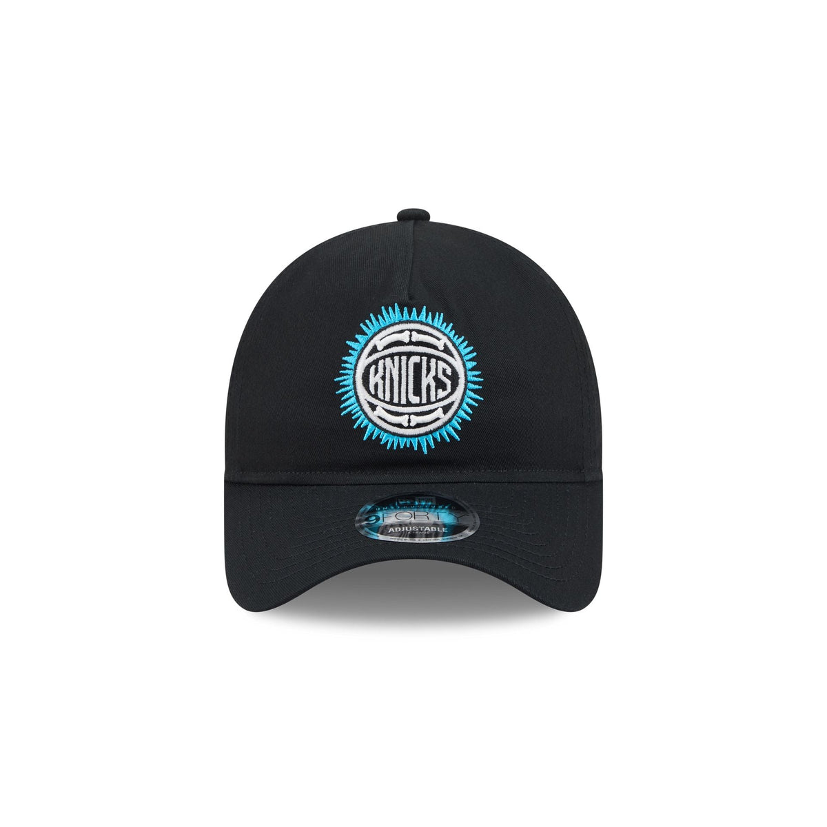 New York Knicks Electric Shock 9FORTY A-Frame Unstructured Snapback Hat