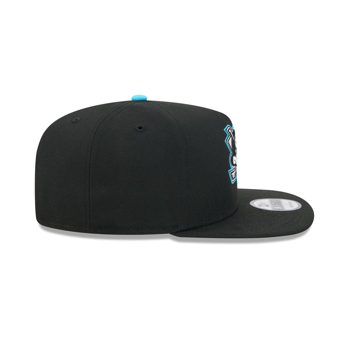 Anaheim Ducks Electric Shock Skeleton 9FIFTY A-Frame Snapback Hat