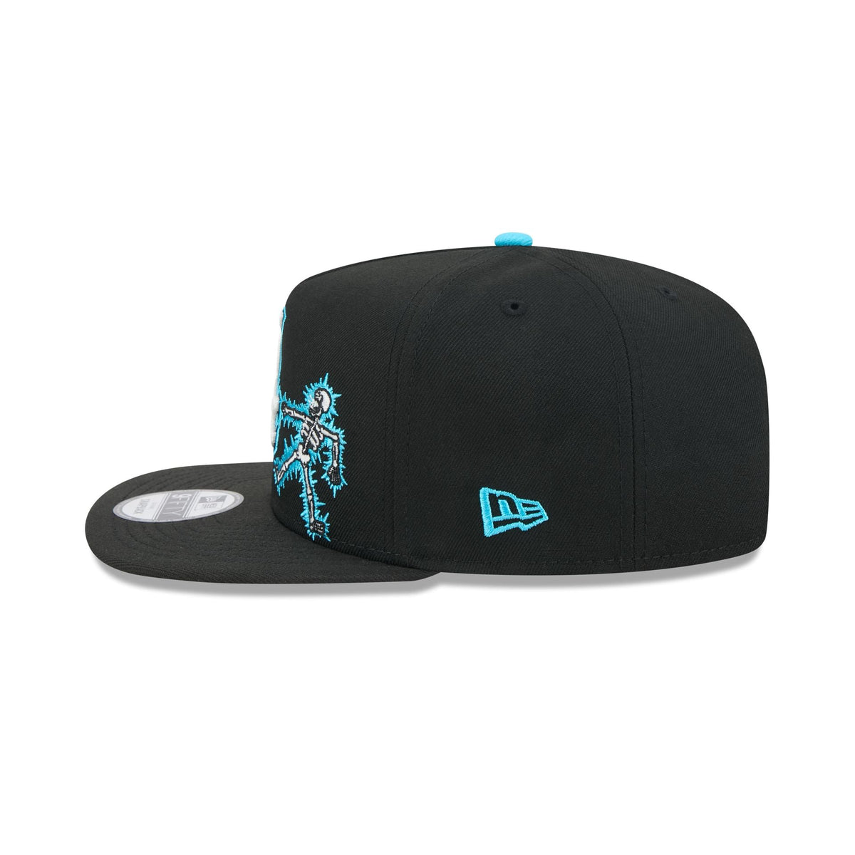 Chicago White Sox Electric Shock Skeleton 9FIFTY A-Frame Snapback Hat