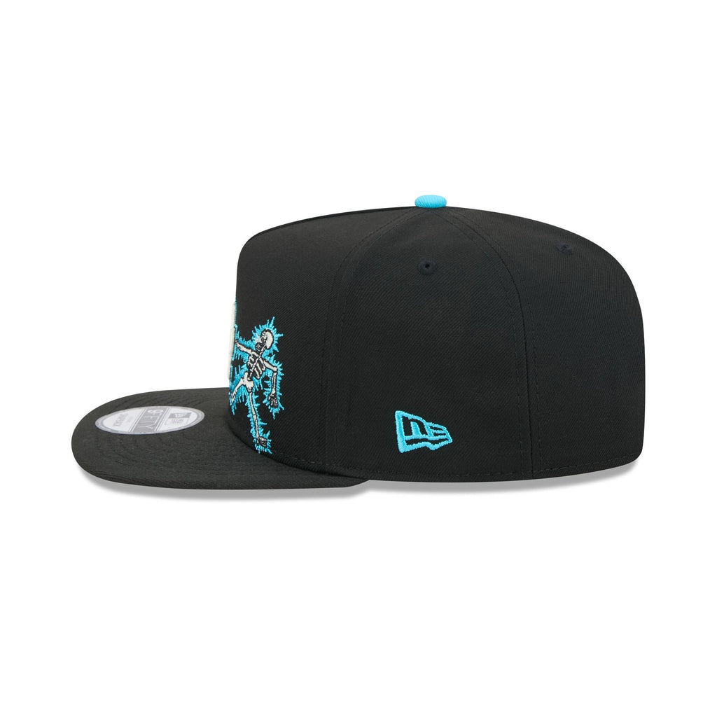 Los Angeles Dodgers Electric Shock Skeleton 9FIFTY A-Frame Snapback Hat
