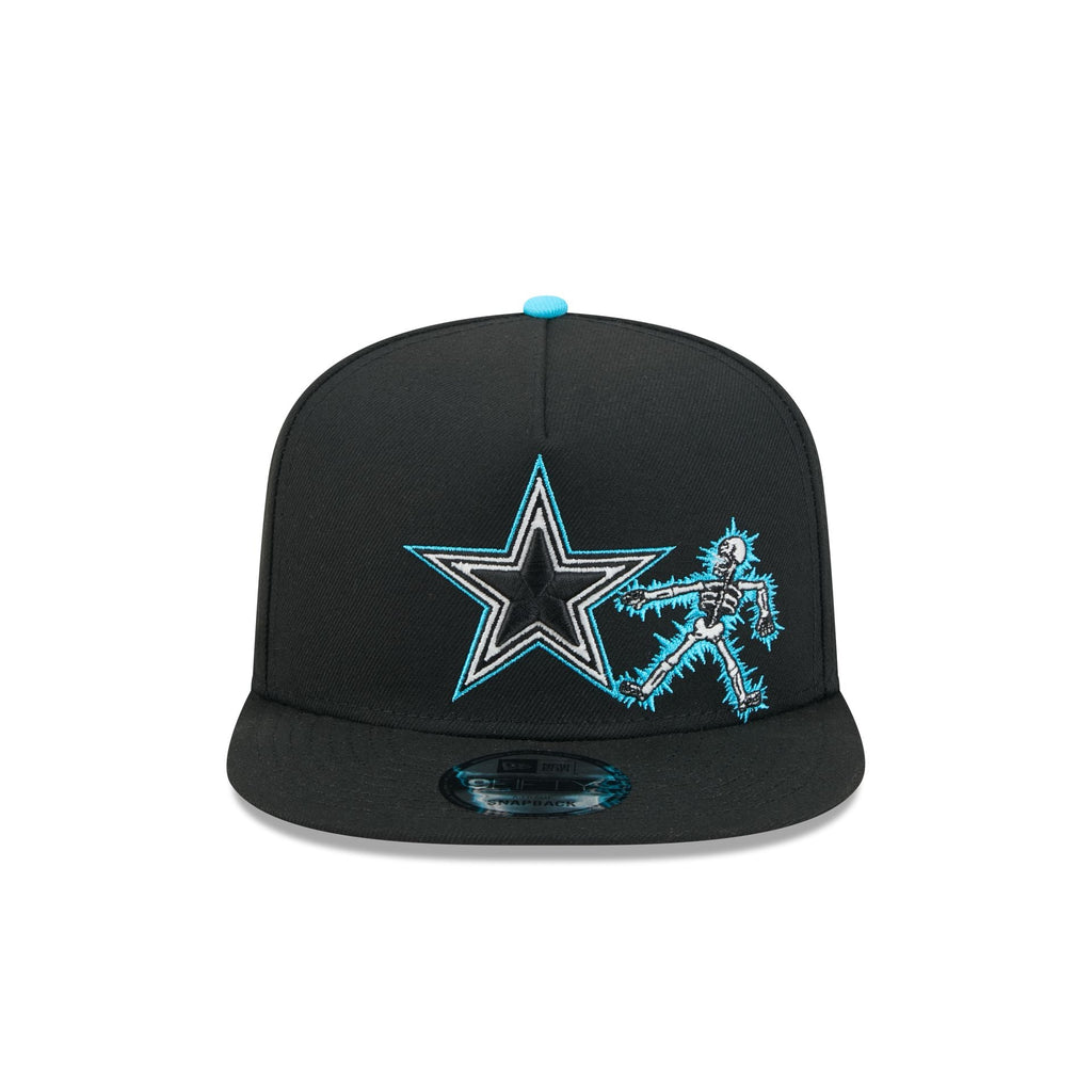 Dallas Cowboys Electric Shock Skeleton 9FIFTY A-Frame Snapback Hat
