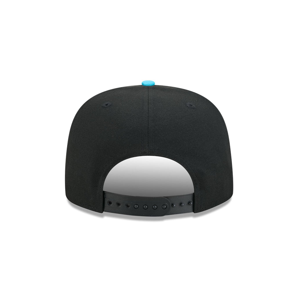 New York Knicks Electric Shock Skeleton 9FIFTY A-Frame Snapback Hat