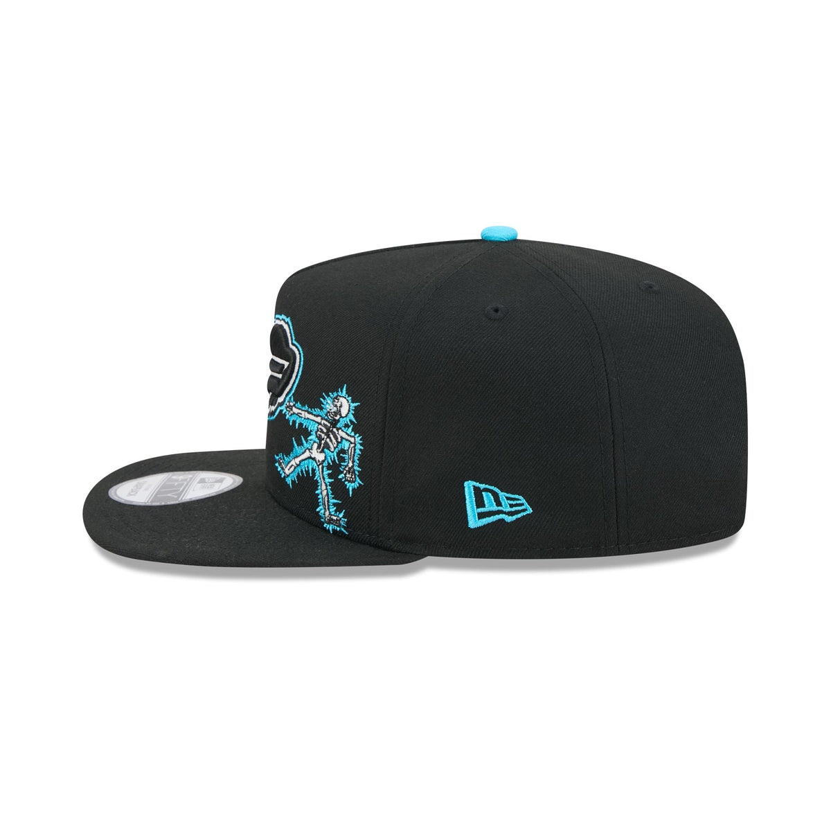 Buffalo Bills Electric Shock Skeleton 9FIFTY A-Frame Snapback Hat