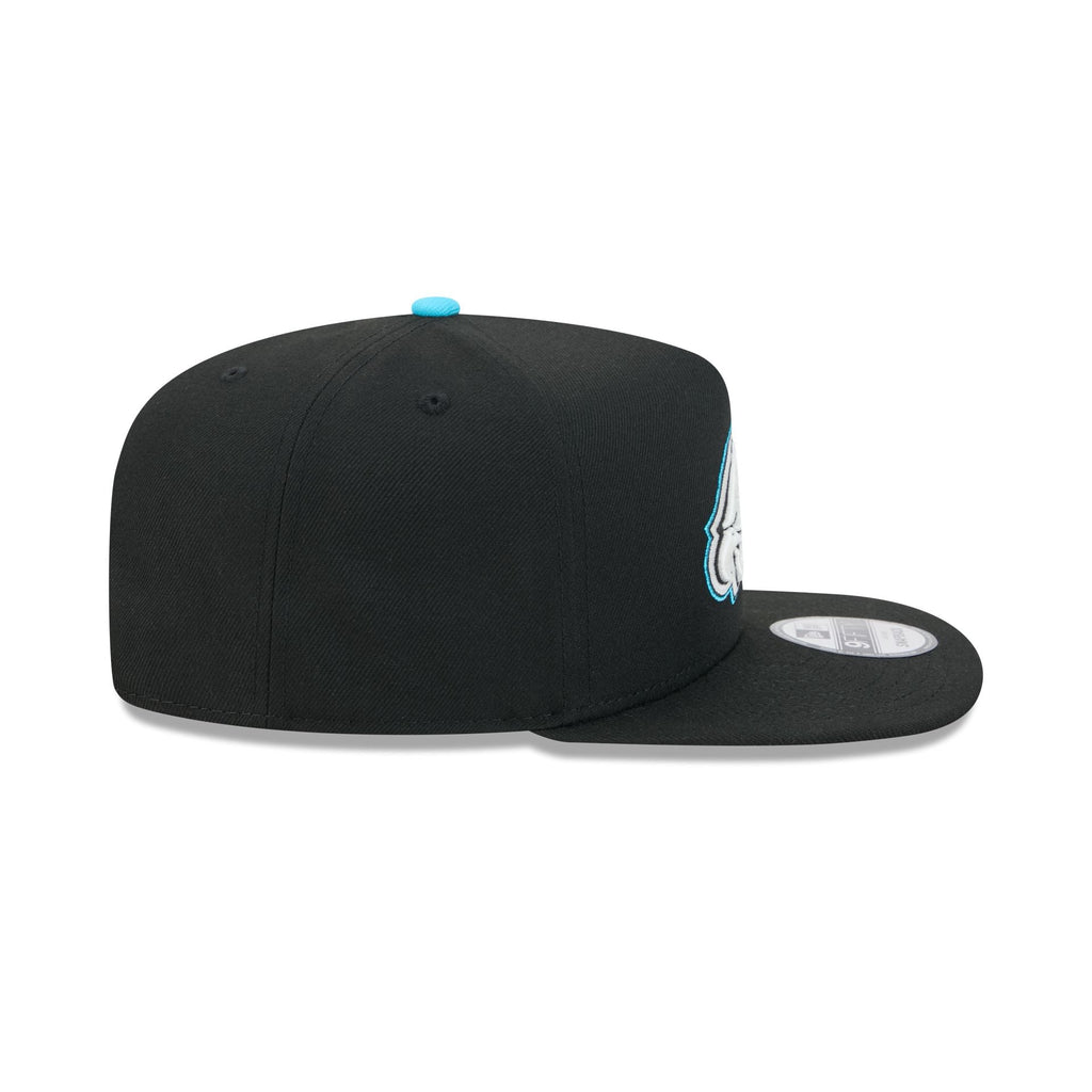 Philadelphia Eagles Electric Shock Skeleton 9FIFTY A-Frame Snapback Hat