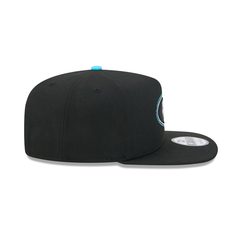 San Francisco 49ers Electric Shock Skeleton 9FIFTY A-Frame Snapback Hat