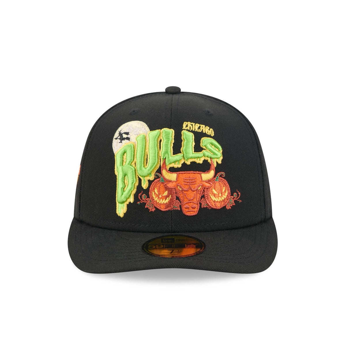 Chicago Bulls Pumpkin Patch 59FIFTY Fitted Hat