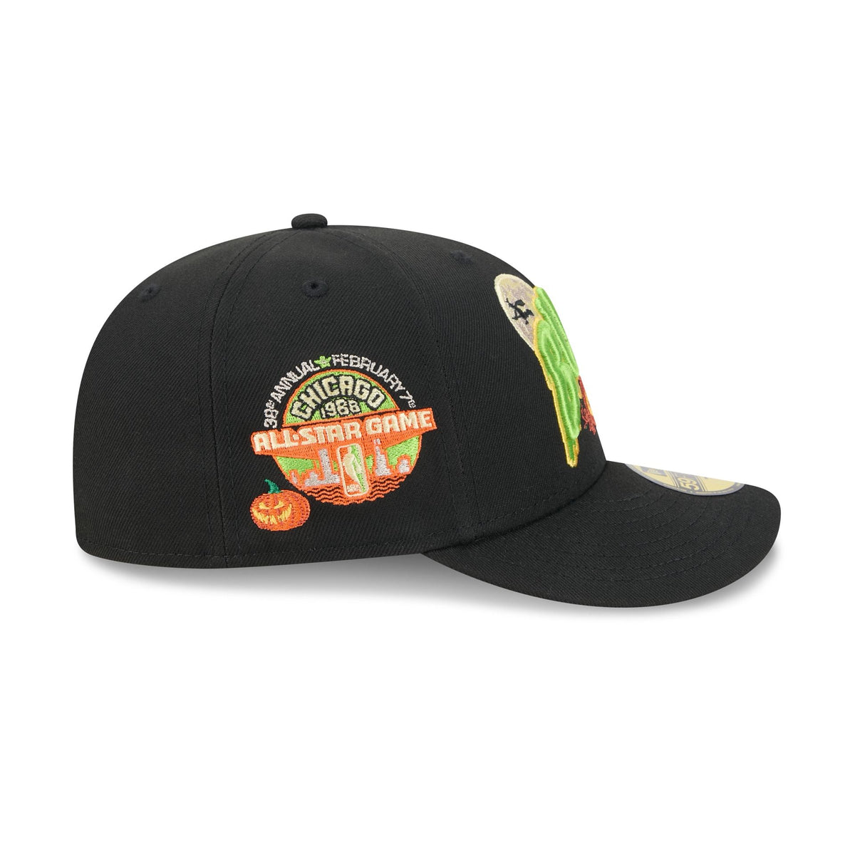 Chicago Bulls Pumpkin Patch 59FIFTY Fitted Hat