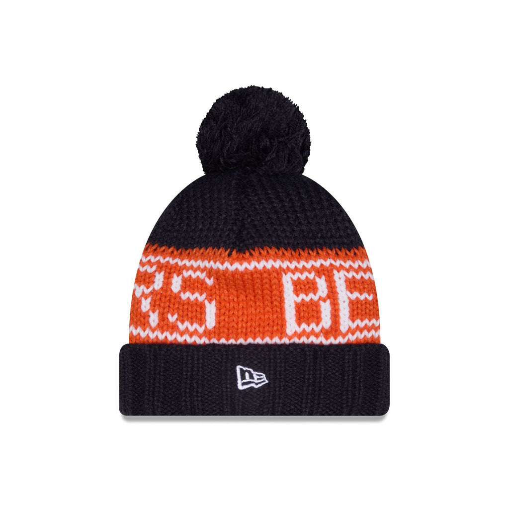 Chicago Bears 2026 Sideline Cold Weather Women's Pom Knit Hat