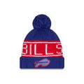 Buffalo Bills 2026 Sideline Cold Weather Women's Pom Knit Hat