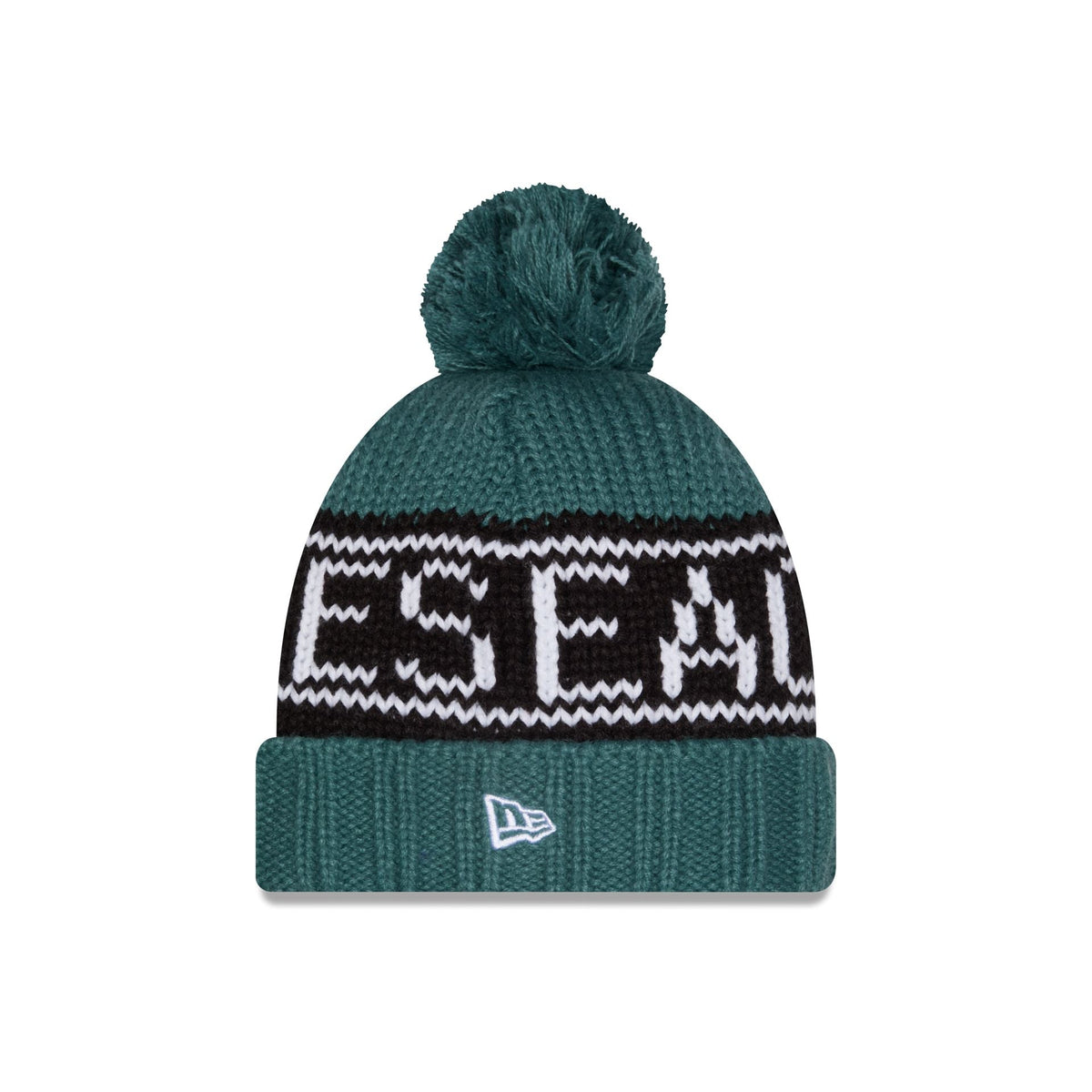 Philadelphia Eagles 2026 Sideline Cold Weather Women's Pom Knit Hat