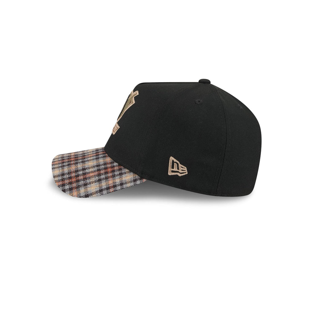 Anaheim Ducks Fall Plaid Visor 59FORTY A-Frame Fitted Hat