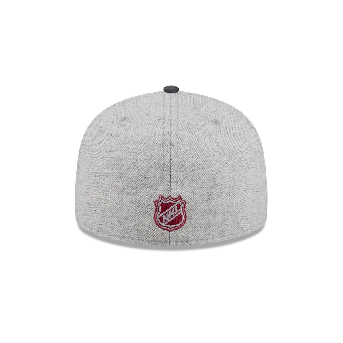 Anaheim Ducks Gray Herringbone 59FIFTY Fitted Hat