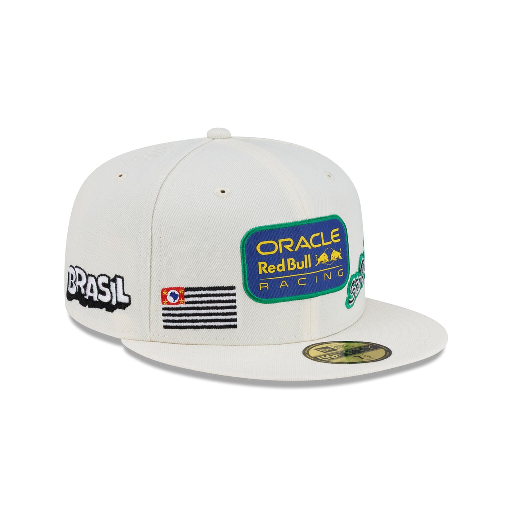 2026 Brazil Race Special Oracle Red Bull Racing Chrome White 59FIFTY Fitted Hat