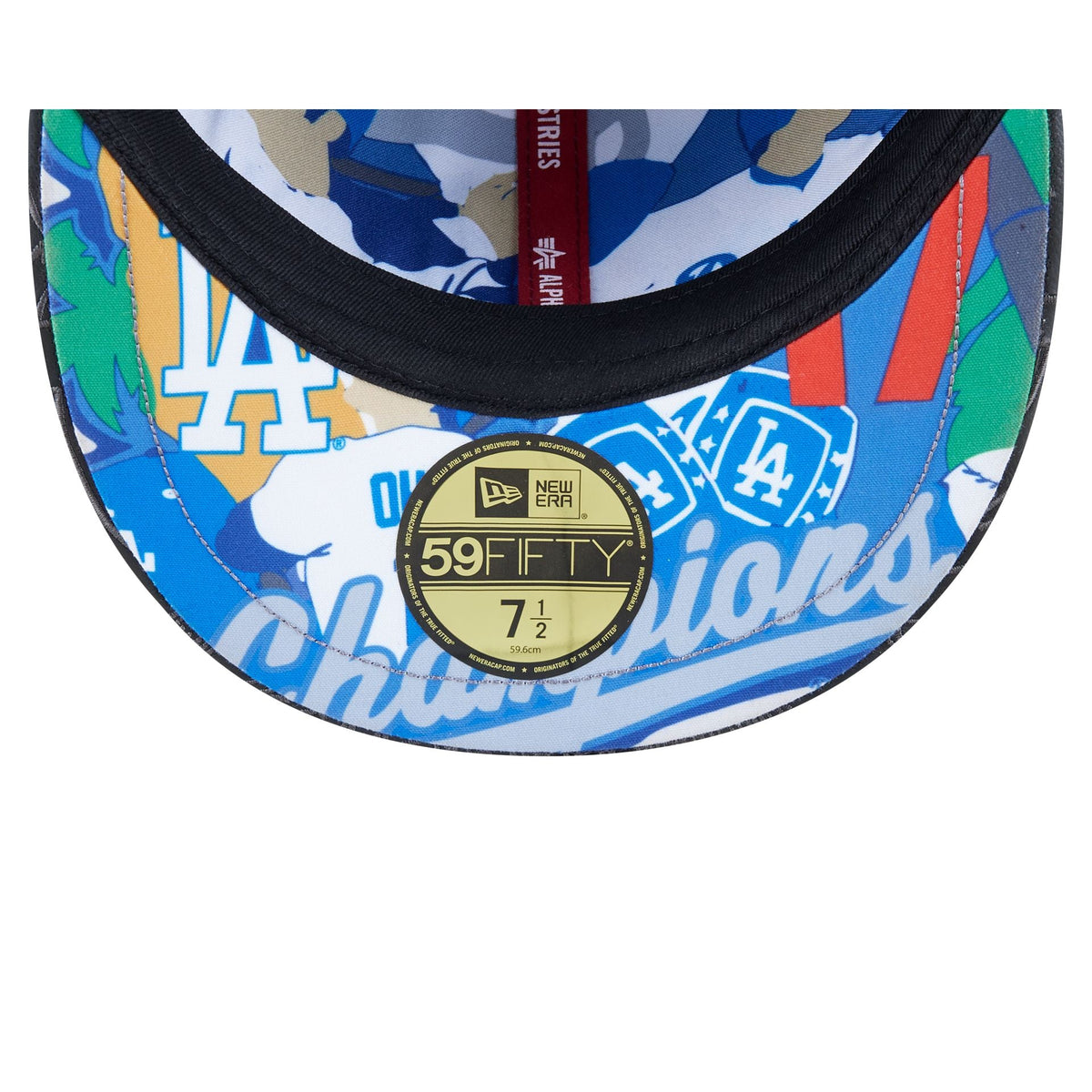 Alpha Industries x ComplexCon x Los Angeles Dodgers Black 59FIFTY Fitted Hat