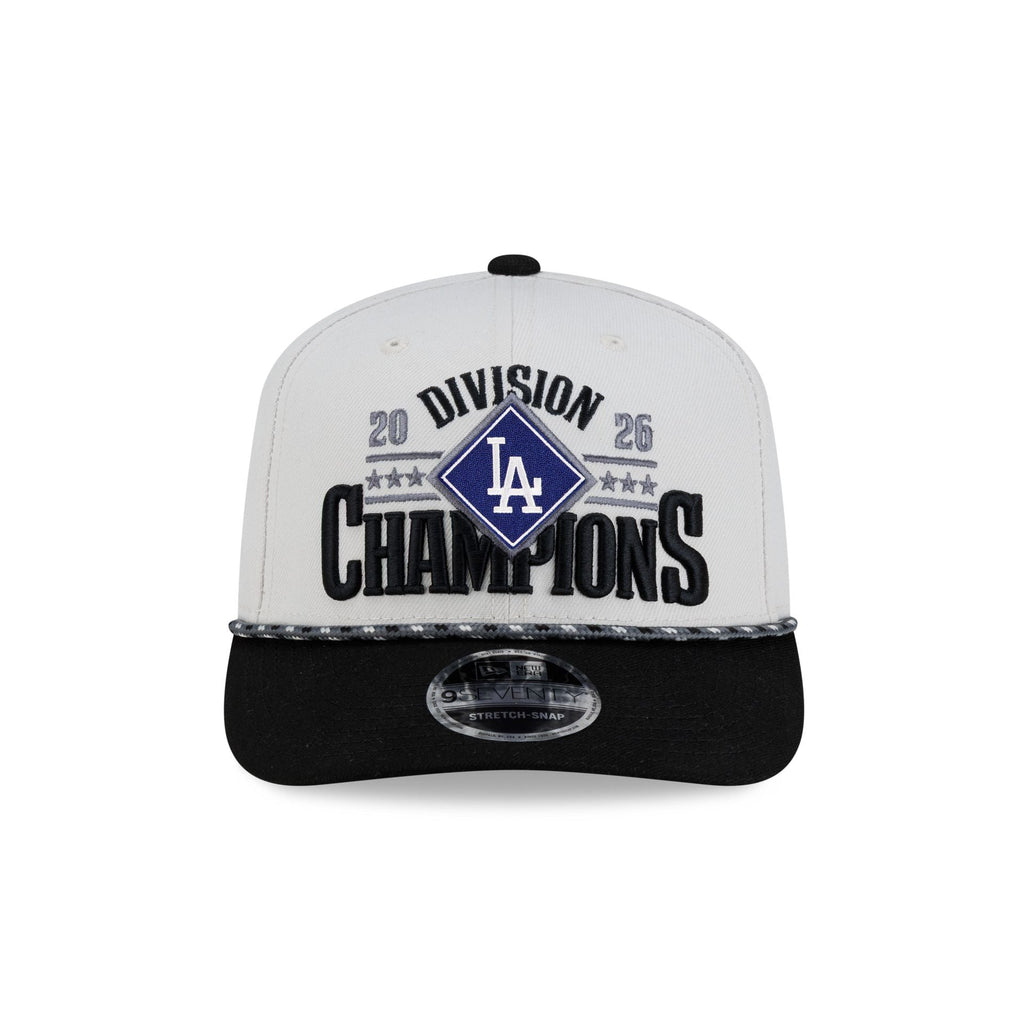 Los Angeles Dodgers 2026 Regular Season Division Champions Locker Room 9SEVENTY Stretch-Snap Hat
