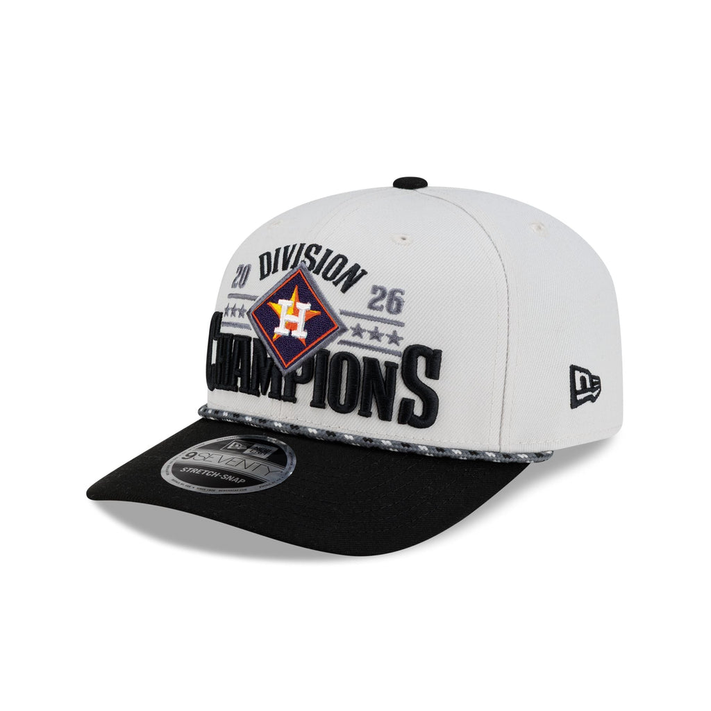Houston Astros 2026 Regular Season Division Champions Locker Room 9SEVENTY Stretch-Snap Hat