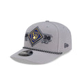 Milwaukee Brewers 2026 NLDS Champions Locker Room 9SEVENTY Stretch-Snap Hat