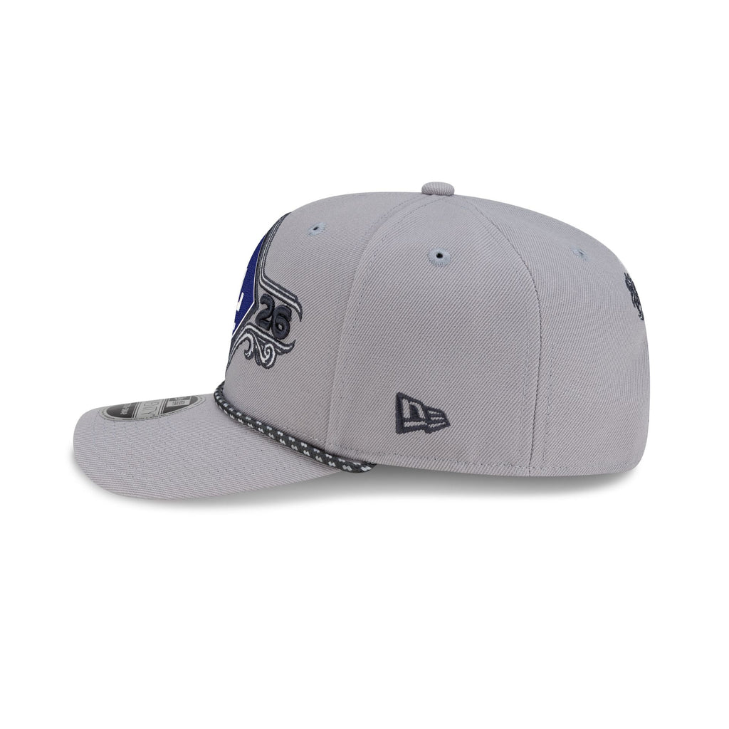 Los Angeles Dodgers 2026 NLDS Champions Locker Room 9SEVENTY Stretch-Snap Hat