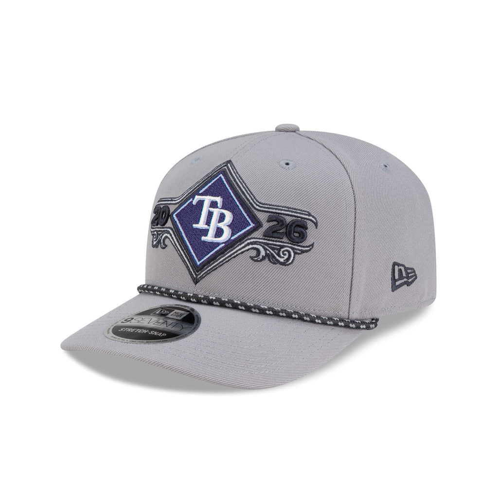 Tampa Bay Rays 2026 ALDS Champions Locker Room 9SEVENTY Stretch-Snap Hat