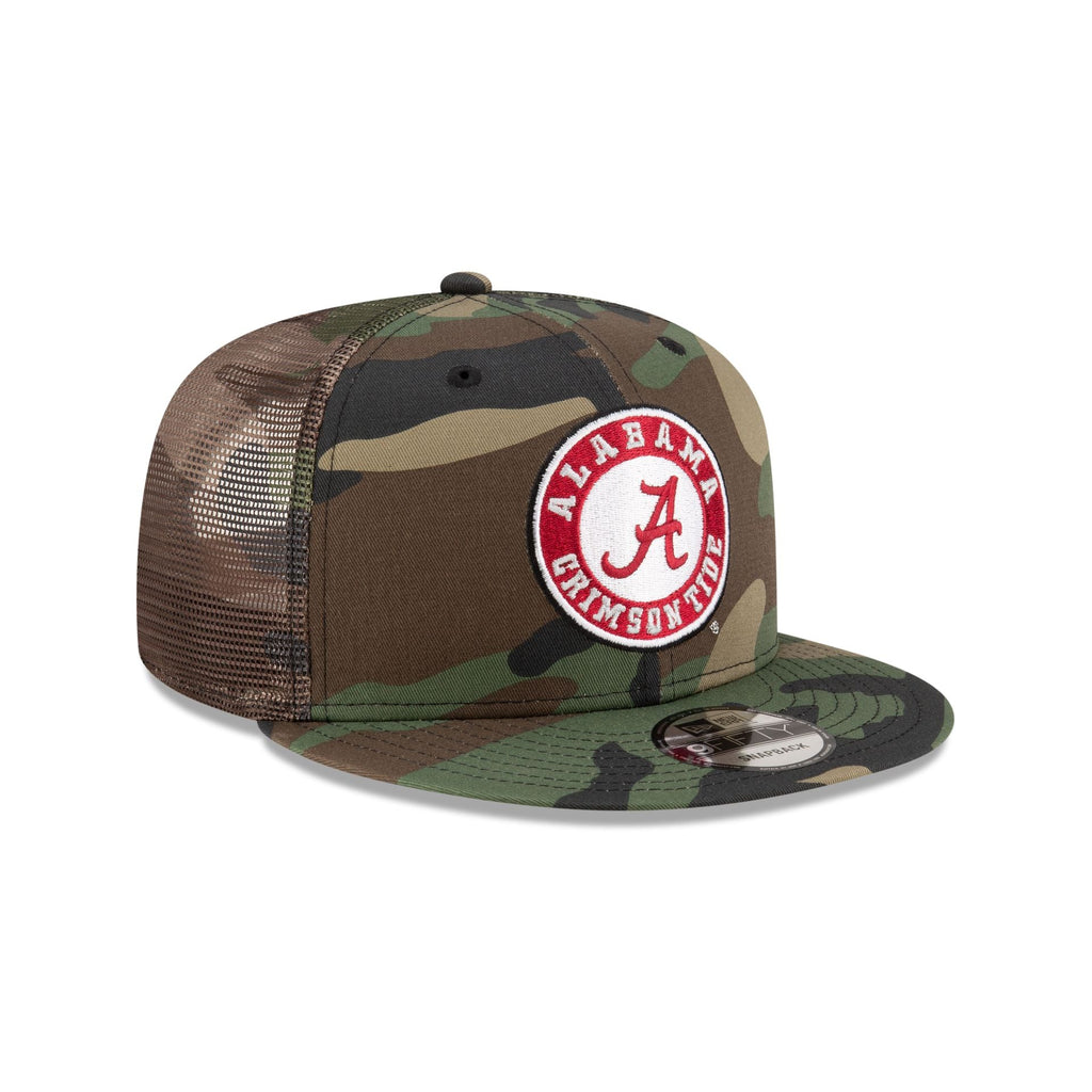 Alabama Crimson Tide Camo 9FIFTY Trucker Hat