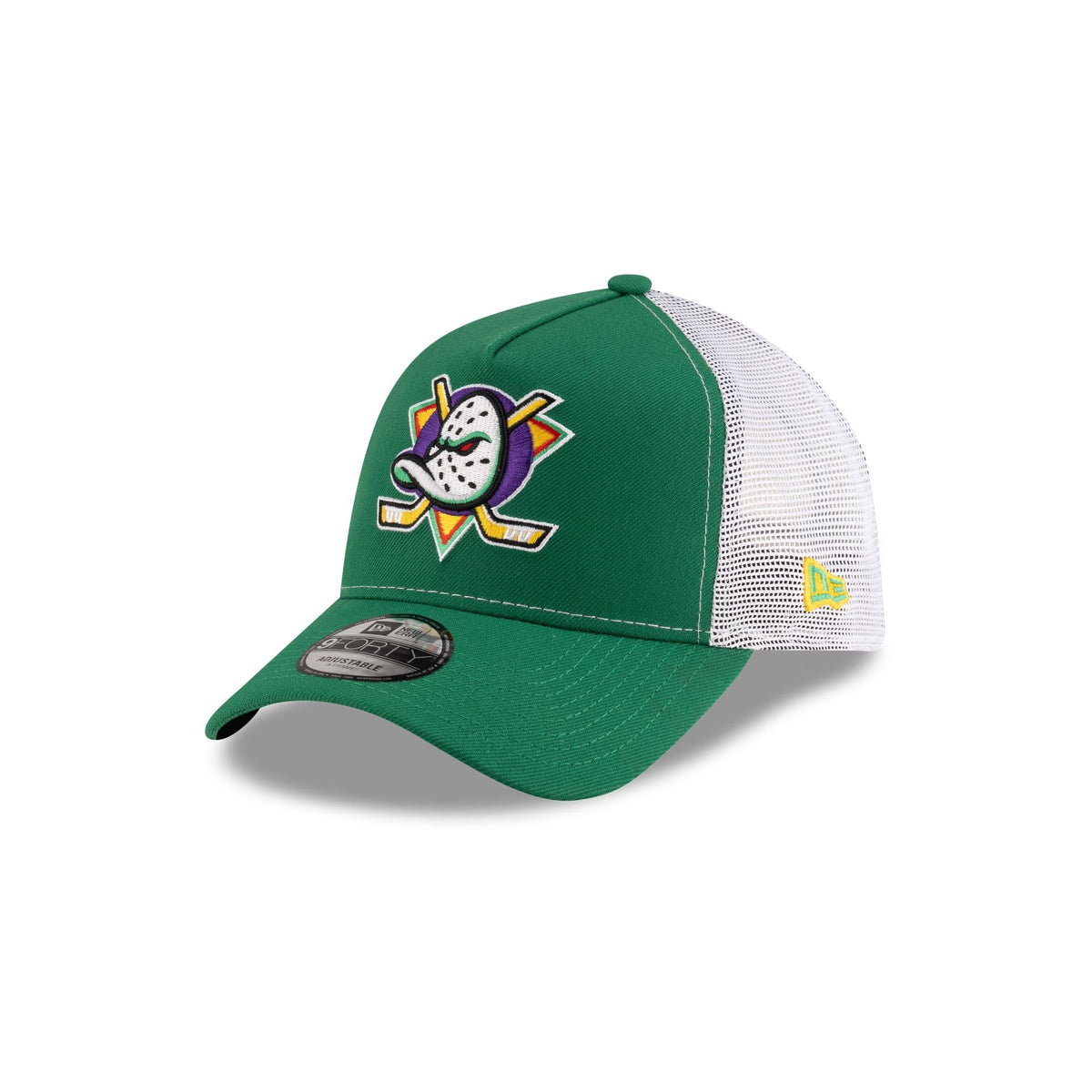 Anaheim Ducks Kelly Green 9FORTY A-Frame Trucker
