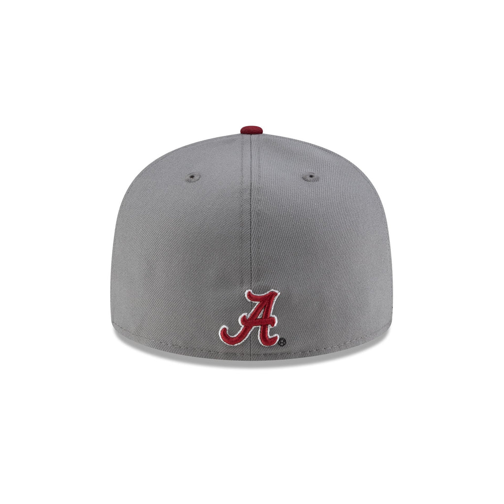 Alabama Crimson Tide Gray Cardinal 59FIFTY Fitted Hat
