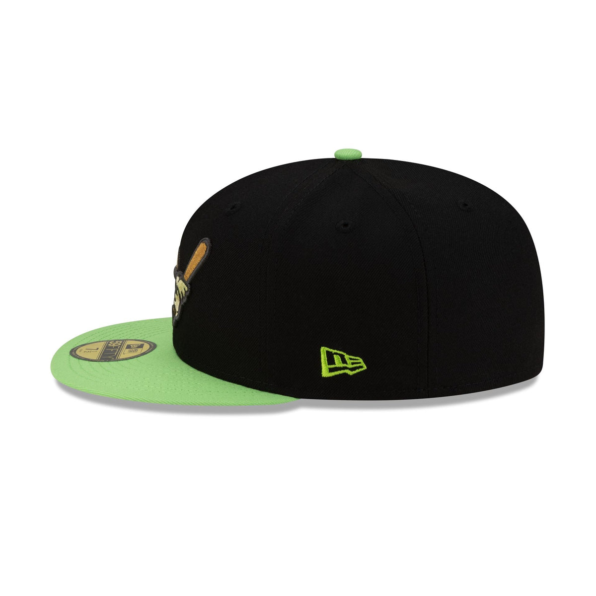 Akron RubberDucks Black Food Pack 59FIFTY Fitted Hat